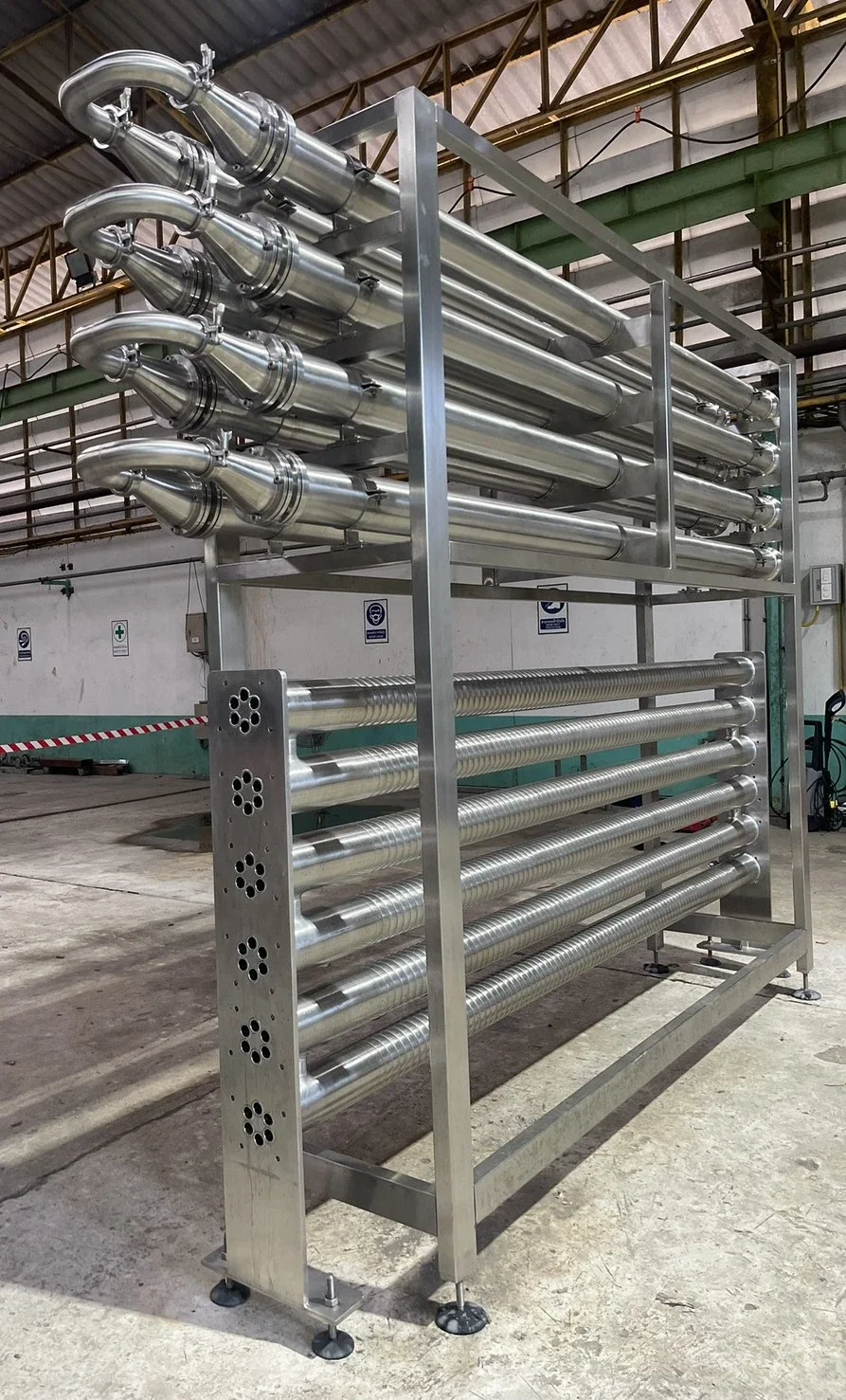 Heat Exchangers & Preheaters: Heat exchanger support and return-bend end.