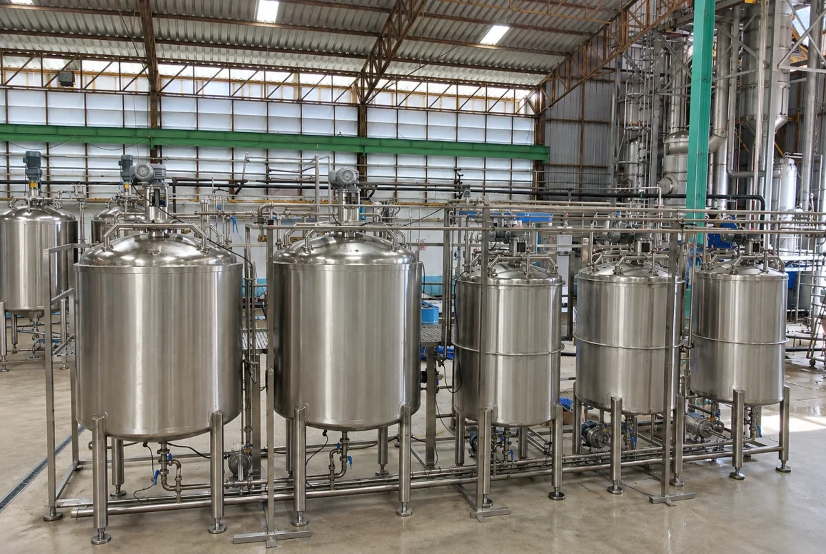 Process Tanks — equipment overview.