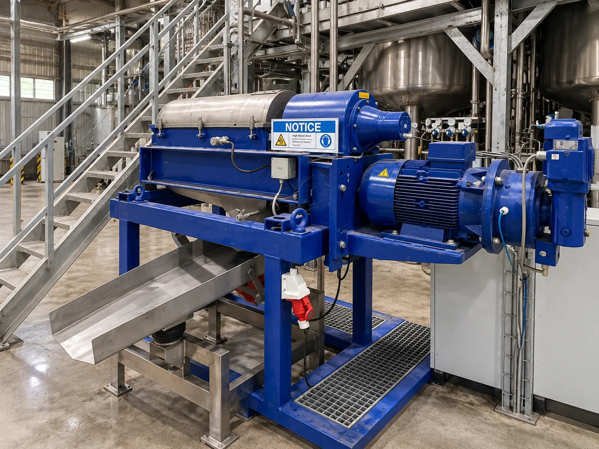 Decanters — equipment overview.